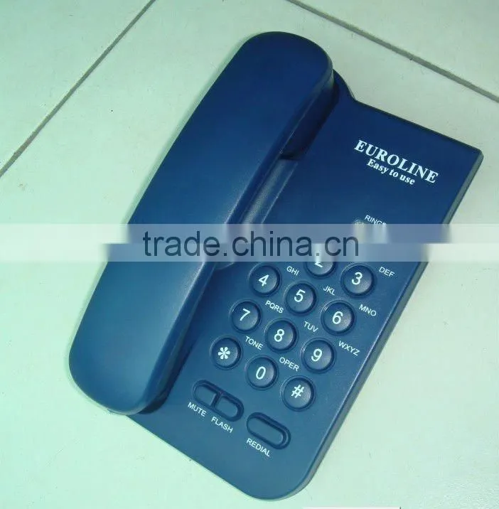 Stocks basic function corded landline telefon