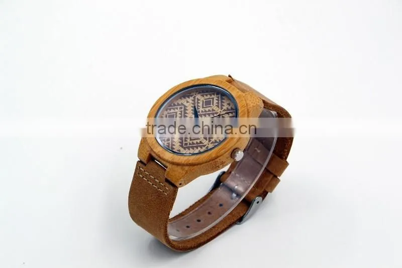 Smart watch made wood watches men natural wooden wrist watch for men or women
