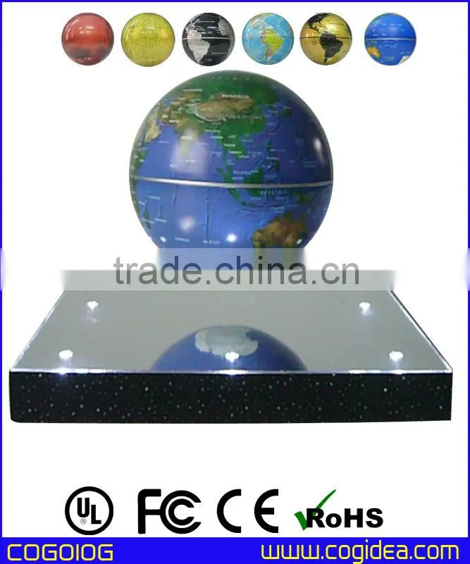 China manufacturer LED magnetic levitating & rotating globe display