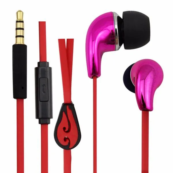 Tangle Free Multi Color Cell Phone Earphone For Listening