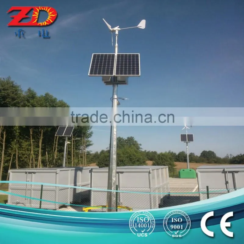 6m 8m 12m pole 30W-210W solar street light customized CE RoHS proof