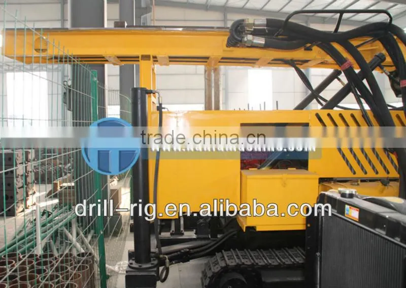 HF200Y multifunctional water well drilling rig with air compressor