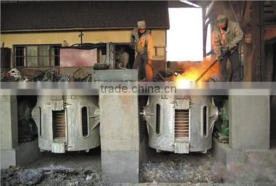 China Supplier Medium Frequency Electric Iron Smelting Furnace
