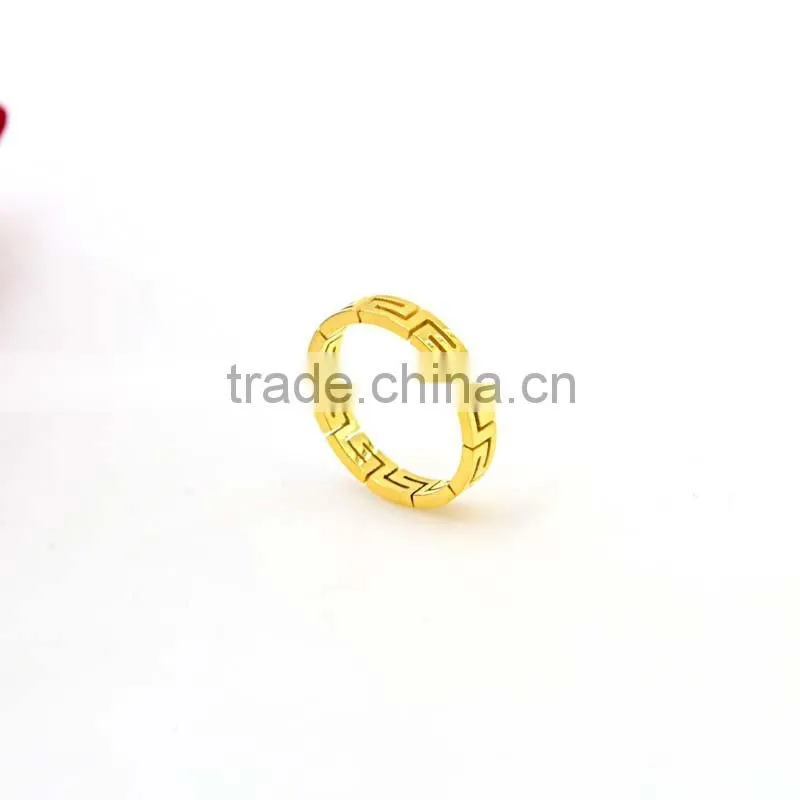 New gold design gifts stainless stee boys rings fashion gold rings