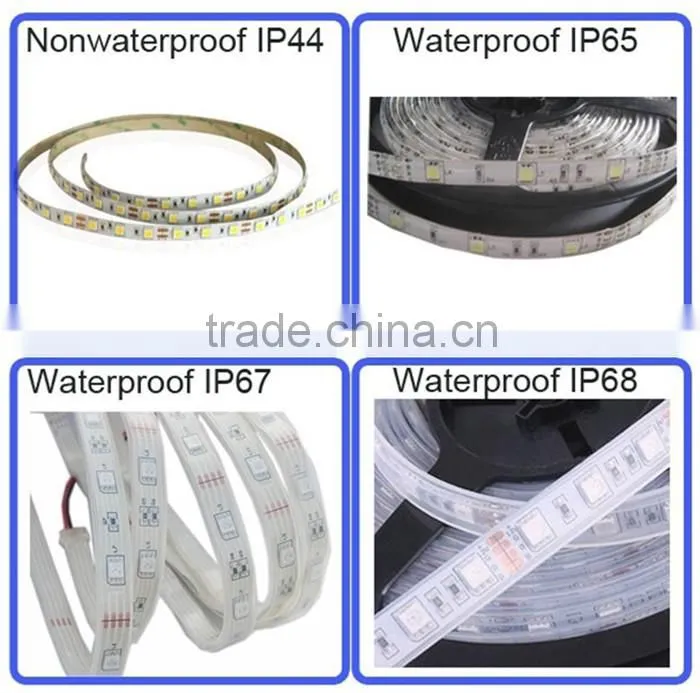 Using diffuser cover 2835 smd led strip light with holder