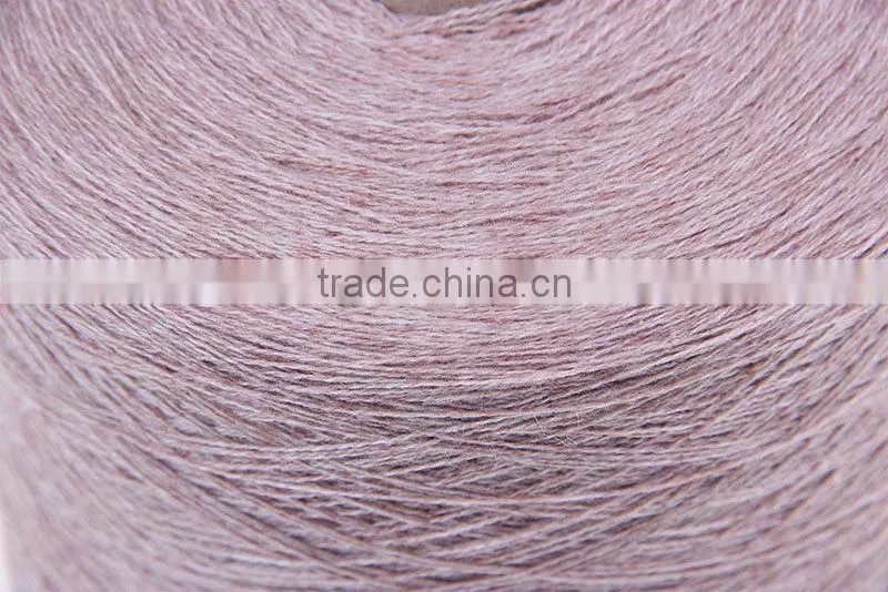 75% cashmere 25%PVA yarn 2/48nm worsted yarn