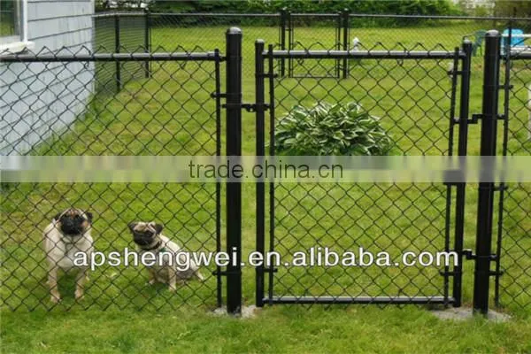 high quality and low price galvanized chain link fence