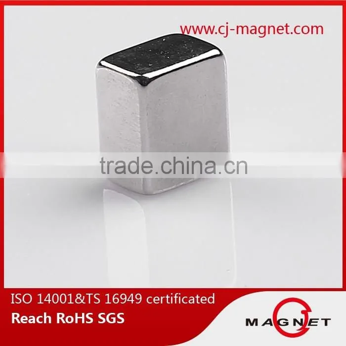 Monopole N35 neodymium magnet for leather bags packing