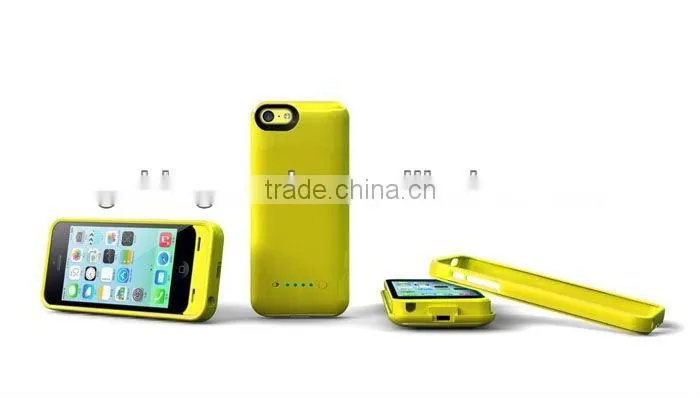 For iphone 5C battery case, new 2800mAh power case for iphone5c