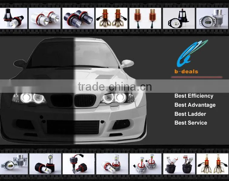 2015 new arrival F30 rgb color changing angel eyes halo rings for bmw headlights