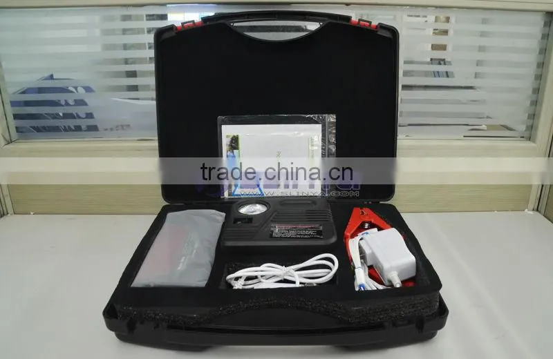 44.4Wh Power Bank 5V/12V/16V/19V Output Emergency Car Jump Starter Charger Booster