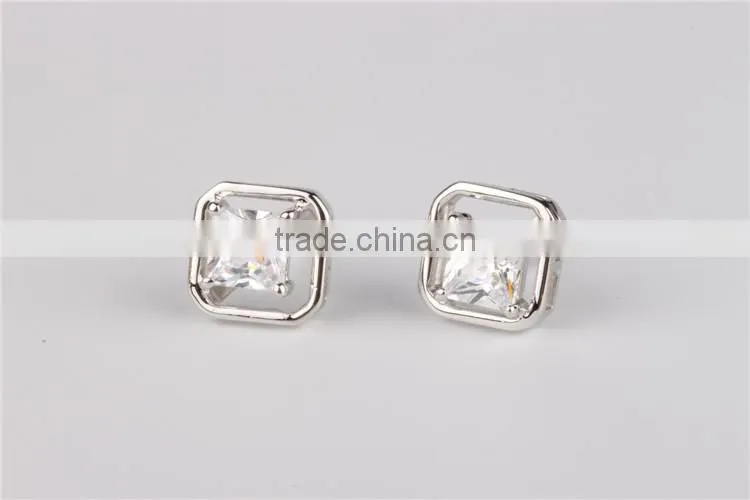 Factory direct supply zircon style funky stud earring