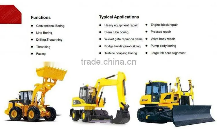 Rotary welding machines /Bore welder and TDG50 Line boring