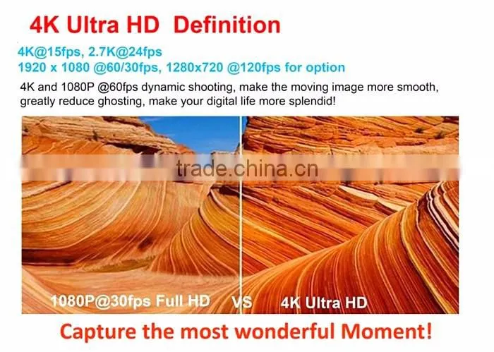 Original H3R 4K Action Camera + Wifi +2 Inch Sport DV Full HD 1080P