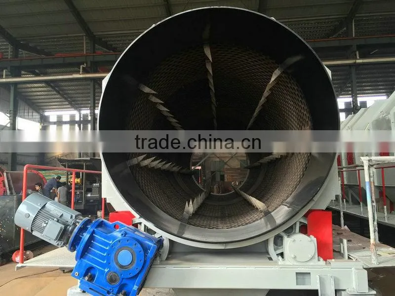 Garbage Disposal Trommel Drum Screen