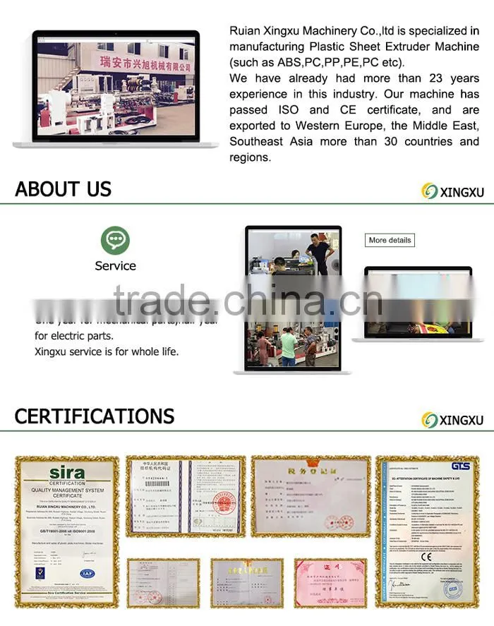 ABS plastic extrusion machinery and plastic extruder