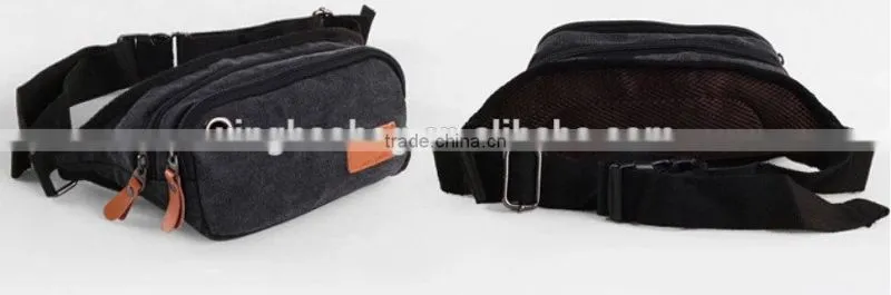 Men boy casual canvas bag chest shoulder ba chest hiking bag backpack bag