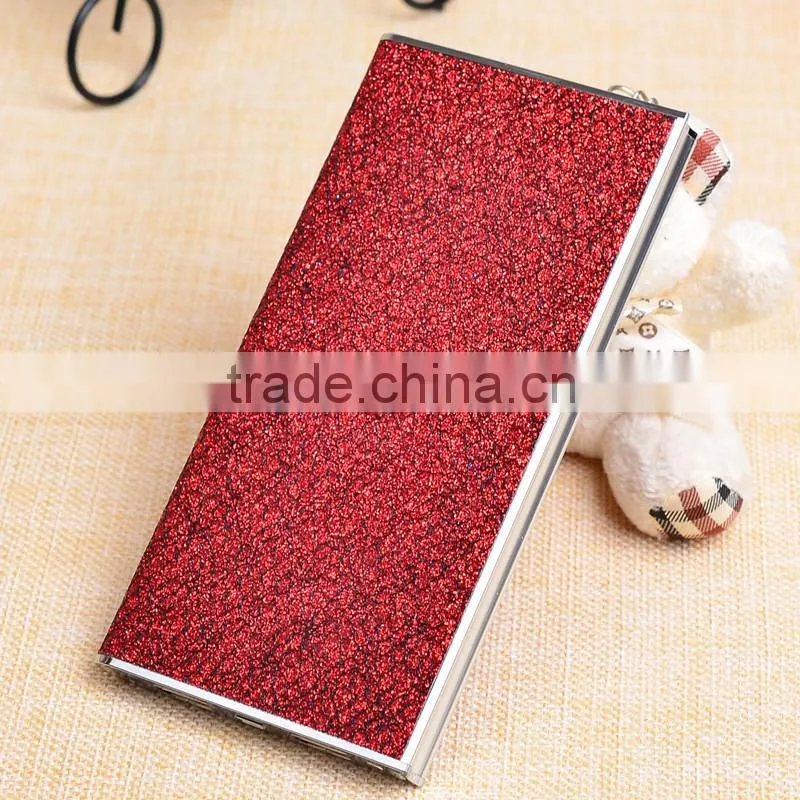 Fashion Promotion Glitter Dual USB Mobile Power Bank 8000 mAh