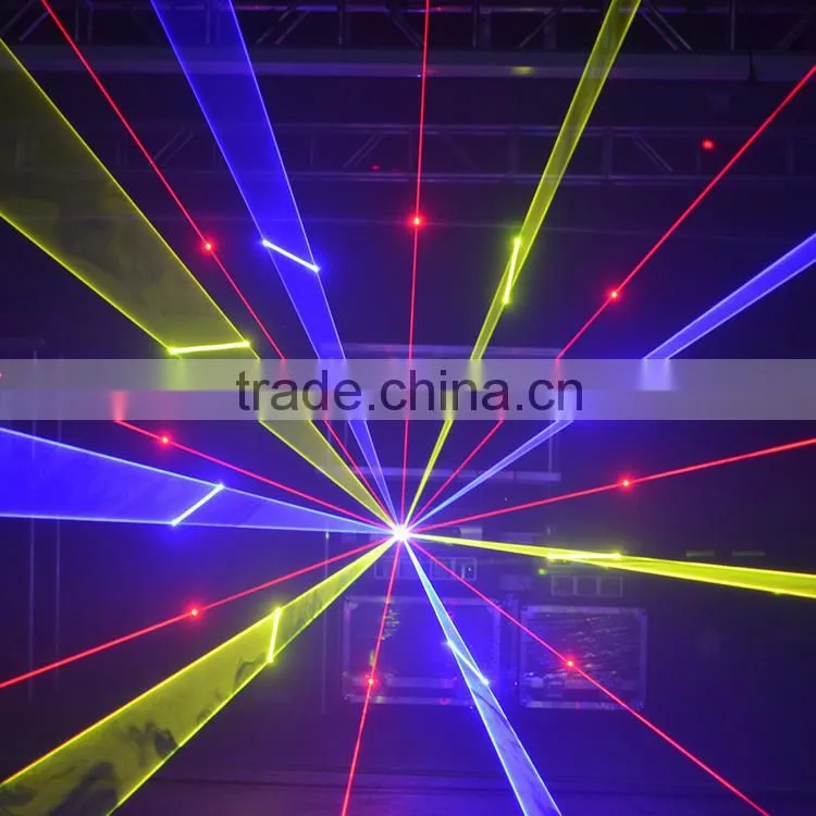 3000mW RGB Laser DT30K ILDA Animation Laser Light DMX 512 Control Stage Laser Show System DJ Disco Laser Projector