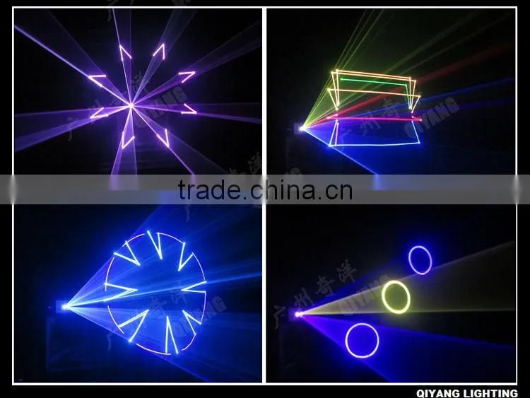 2014 Best price 25K 2000mW ILDA rgb animation laser stage lighting