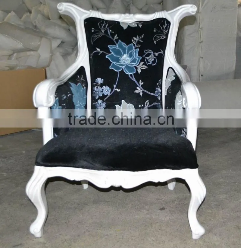 Antique design carved hotel chair XY0038