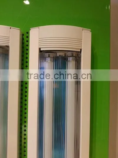 waterproof and dustproof easy protect ps cover and metal base 20W double tube inductance reflecting ceiling lamp with arc cover