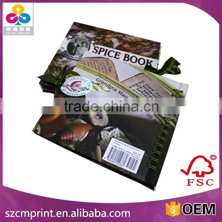 Custom school wire-o notebook printing in shenzhen