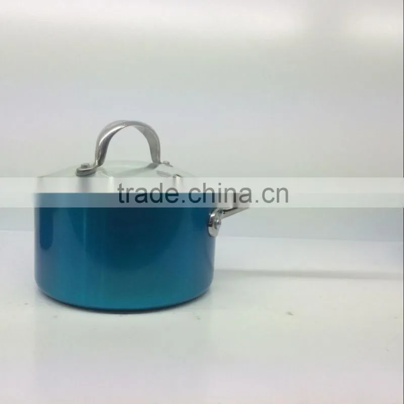 Durable de alta calidad olla grande olla crisol comun cazuela antiadherente