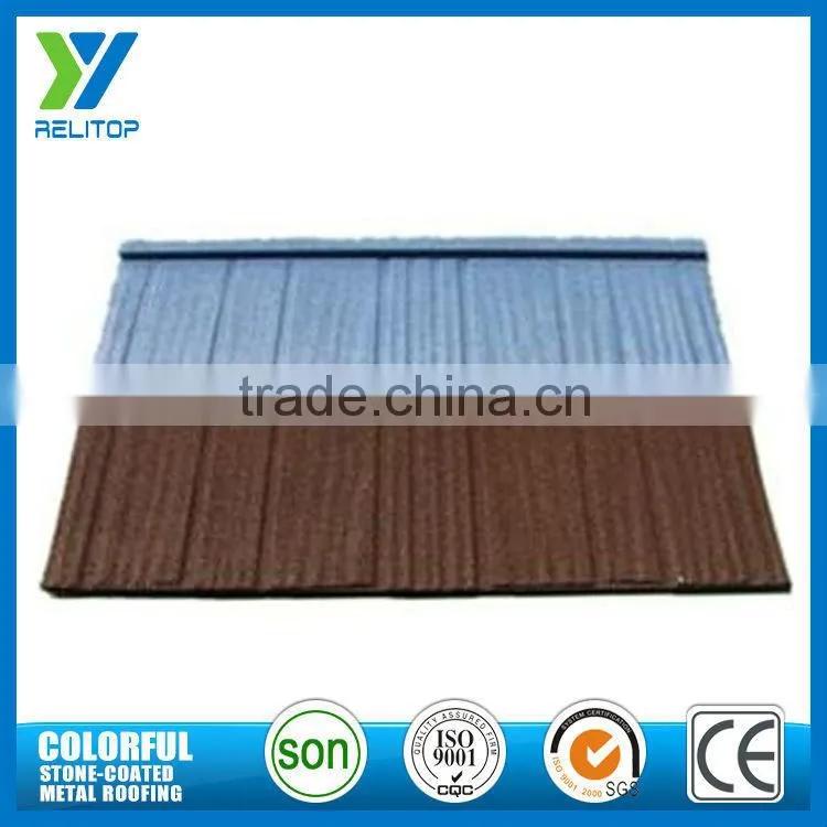 Sand-coated popular metal colorful roofing material