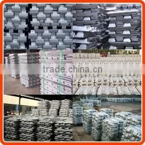 ISO certified high pure lead ingot 99.97% widely used for electronic products