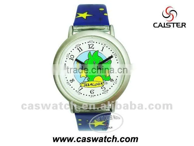 Cute design water resistant quartz watch for kids promotional gift