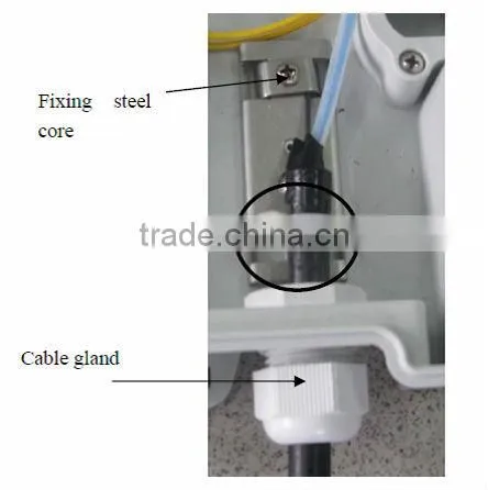 4 fibers for duplex LC, and 2 fibers for SC Fiber Outdoor Terminal Box