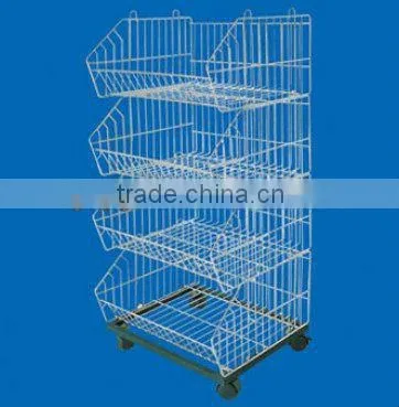 Wire Baskets for Supermarket-11 Years Professional Manufacturer