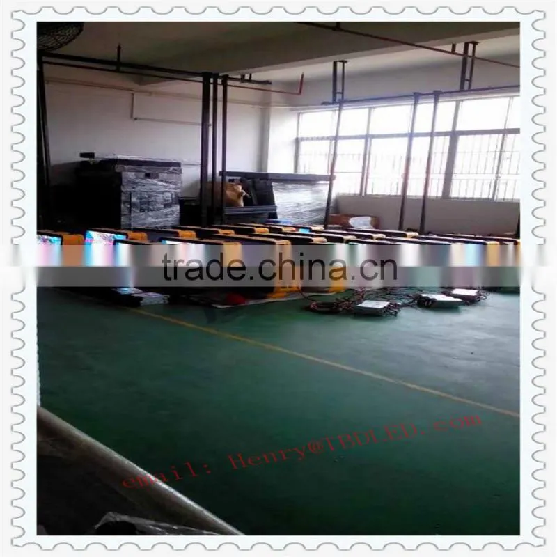 outdoor RGB P5 super bright LED taxi roof display screen with double-faced