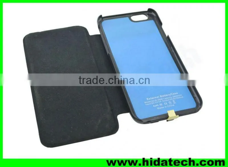 3200mah solar mobile charger phone case for iPhone 6 power bank