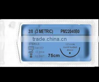 Sterile nylon suture pack