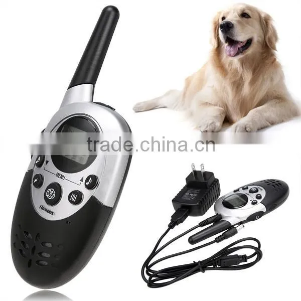 Homdox Remote Pet Training Collar With LCD Display Static Shock/ Vibration/ Sound Function AM003213