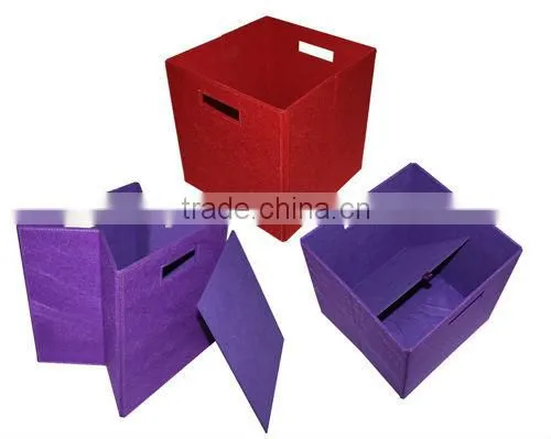 Brand new handicraft foldable laundry box