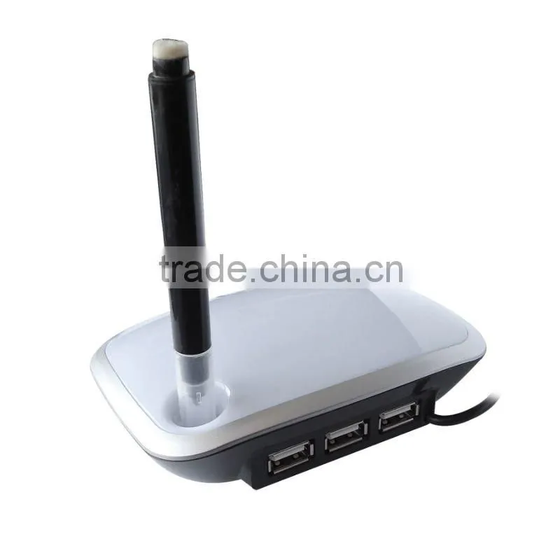 memo holder with 3 usb ports