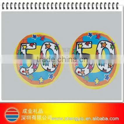 flashing bages in the shape of bottle cap