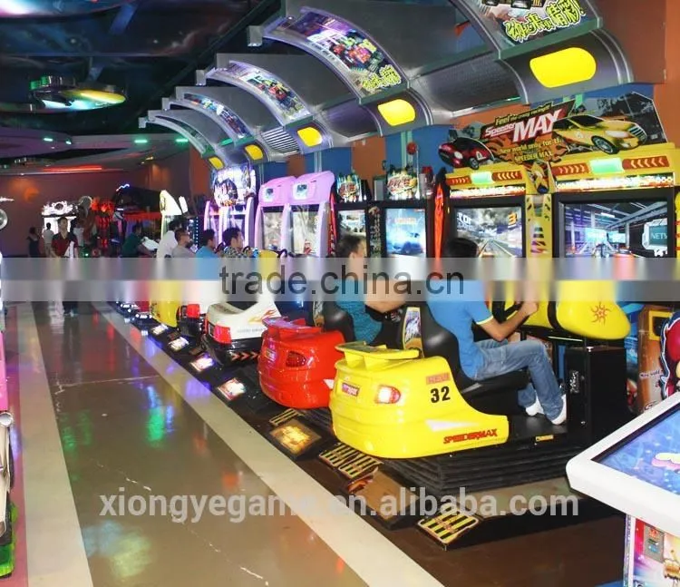 47"LCD full dynamic seats simulator game machine 3d car driving simulator