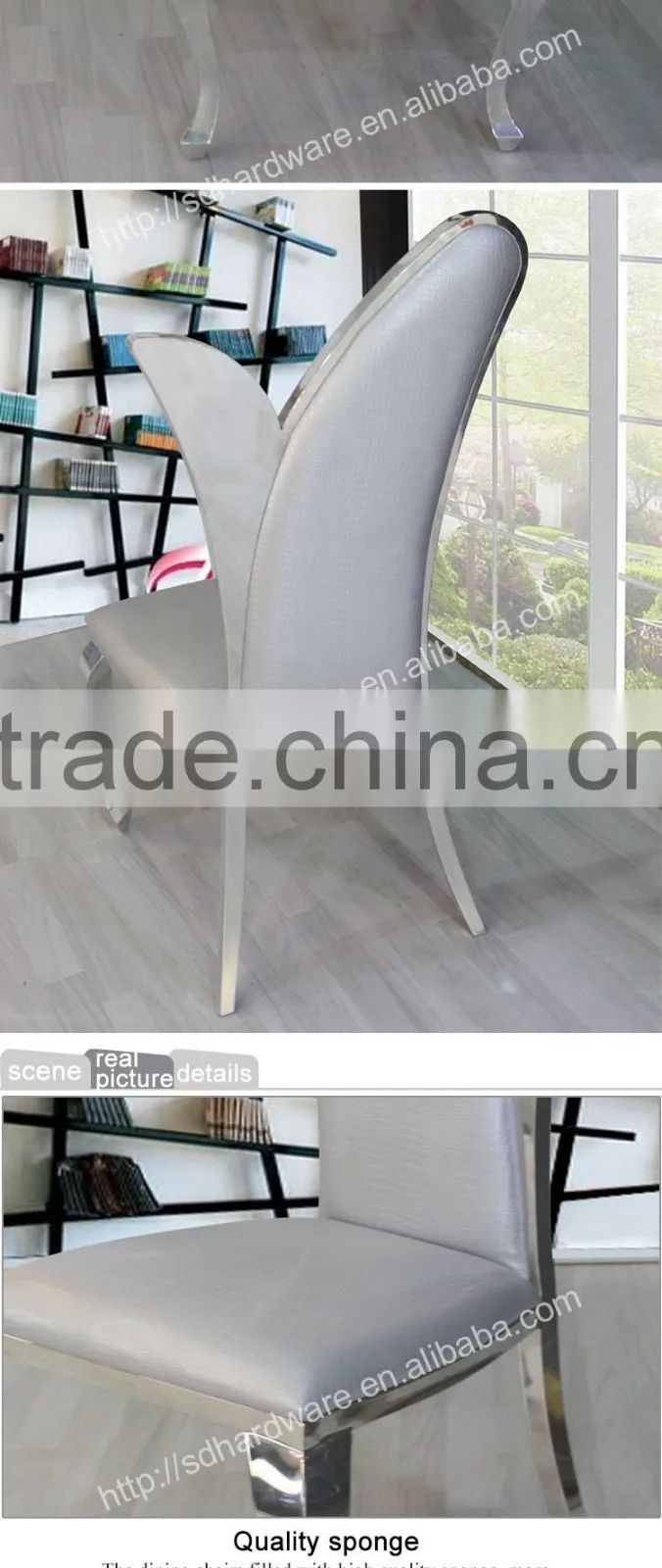 latest model hardware furniture made in foshan thumb shape finger chair
