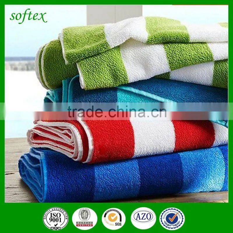 alibaba china stripe cotton wholesale beach towels in bulk