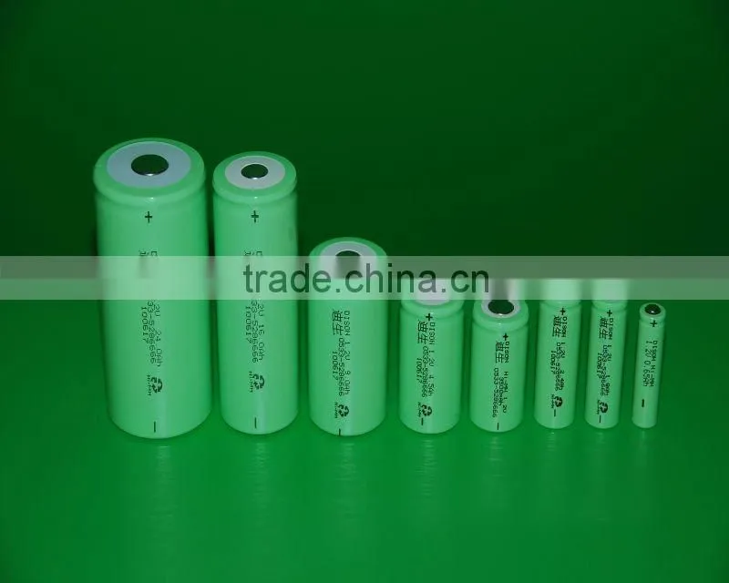 Cylindrical AA Ni-MH Rechargeable Battery with High Capacity 1800mAh