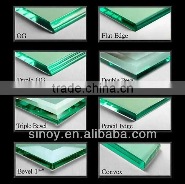 3mm to 6mm Decorative Unframed Bevelled Edge Round Mirror, Round Wall Mirror For Interior Applications