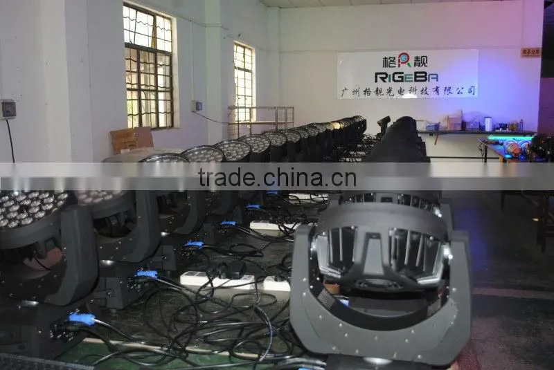 Zoom 10W 36pcs 4 -in -1 RGBW led moving head