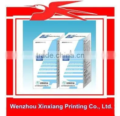 Custom Printed Paper Hanging Retail Packaging Box ISO9001:2008