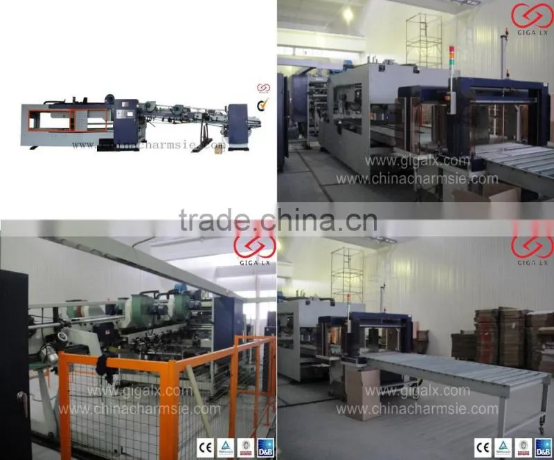 LX 608 Corrugated cardboard multi colour printing machine
