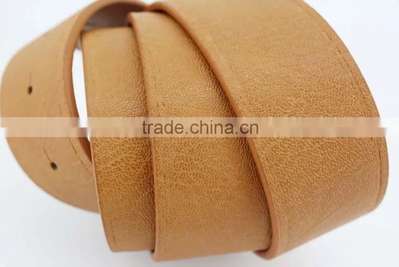 2015 Vintage Style women's fashion PU brand belt with Flower shape buckle