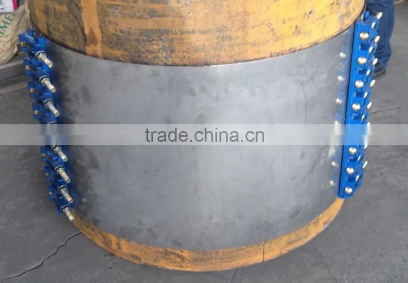 DN1200 repair clamp for Ductile Iron Pipe